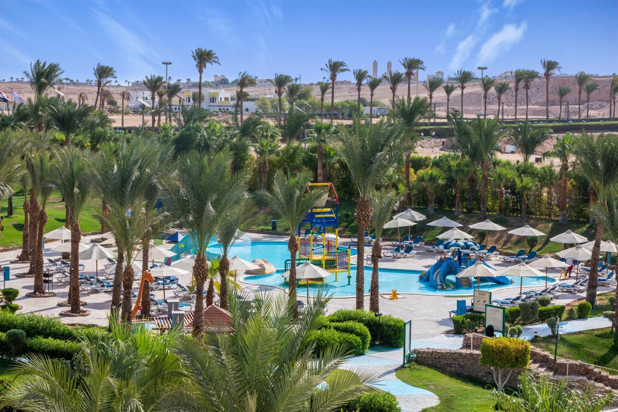 Xperience Kiroseiz Aquapark Premier-Naama Bay Hotel Sharm el-Sheikh Bagian luar foto Hilton Luxor Resort