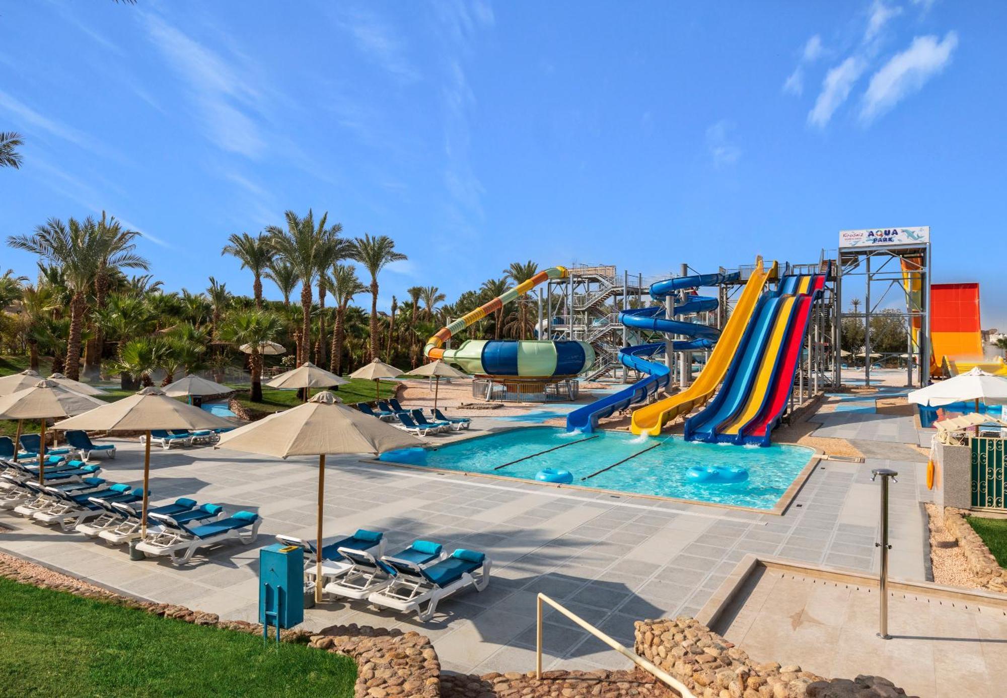 Xperience Kiroseiz Aquapark Premier-Naama Bay Hotel Sharm el-Sheikh Bagian luar foto Aqua Park at Hilton Sharm El Sheikh Resort